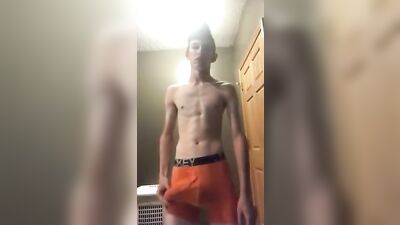 Teen Boy Tease: Amateur Big Cocks Solo Adventure