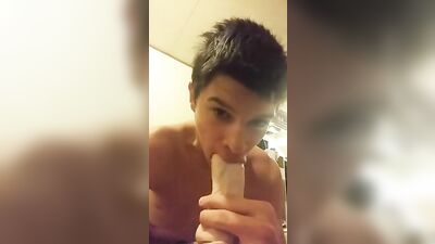 Eager Big Dick Sucker - Practice Makes Perfect