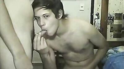 Web-Cam Buddies: Naked 18yo Boys Suck and Fuck