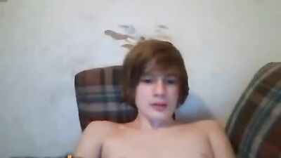 Black twink sucks white boys cock! - Gay Amateur Oral Web-Cam Video