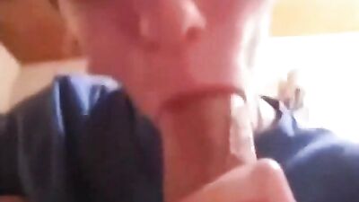 Blonde Amateur Twink Sucks It All Up!