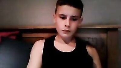 Handsome studs licking each others cum shots in solo masturbation session!