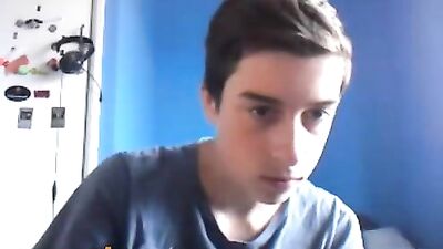 Young Blue Room Boy: Ultimate Gay Cum Shot Explosion