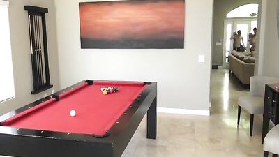 Pool Party Bareback Adventure: Two Teens Get Down and Dirty!