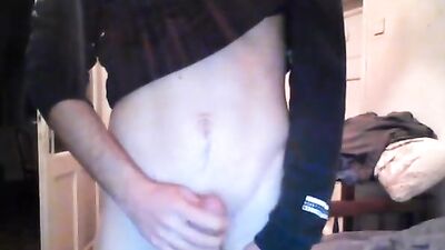 Gay Teen Web-Cam Porn Masturbation: Horny Amateur Solo