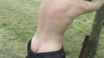 Gay Twink Harvest Helpers: Full Exposure Public Outdoor Porn