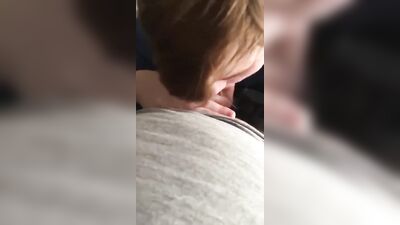 Giving Head To Uncle For Rent Payment: Amateur Cum Shots Oral Gay Porn Video!