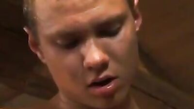 Sharing cum and kisses