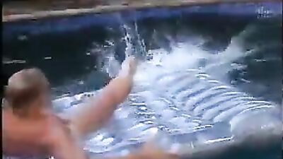 Fun with Daddy at the pool