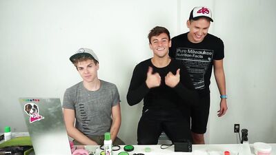 Tom Daley Gets Ready for Halloween