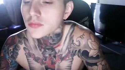 Tattooed Twink Free Gay Amateur Porn Video - more @ Gayboy.ca