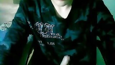 Young and cute smooth rapper masturbating in her room