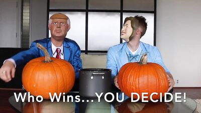 Tom Daley: and D Lance Black: Pumpkin Carving