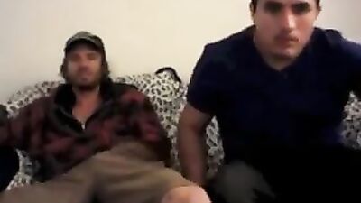 Str8 Best Friends Jerking Together Watching- more @ Gayboy.ca