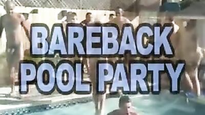 Bareback-Pool-Party Orgy