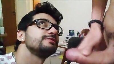 Dude cums in my face