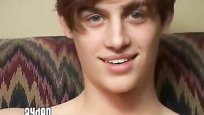 Beautiful boy wank and cum