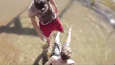 Happy day by the river gay porn boyfriends