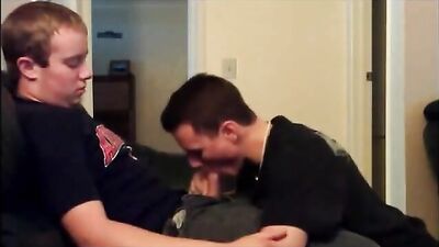 Str8 college blowjob