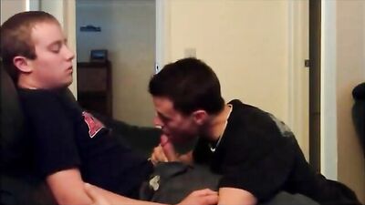 Str8 college blowjob