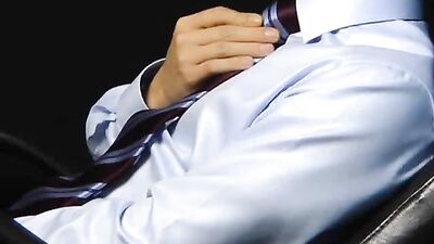 Feeling good in shirt and tie