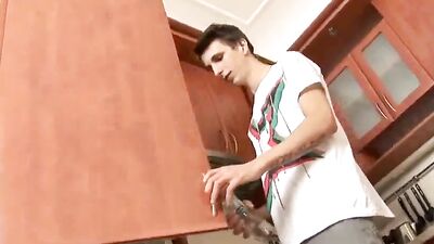 Gonna have to clean that kitchen floor