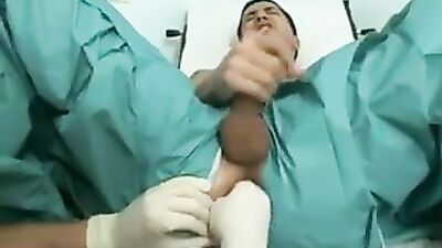 Young Doctor Does a Full Exam