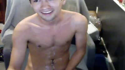 Hot College boy rocks hard and cums - more @ Gayboy.ca