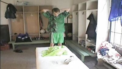 Bareback Soccer Boys Threesome