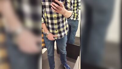 Dressing room wank