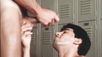 Vintage Lockerroom 3some
