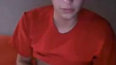 Super cute and red suits him so well