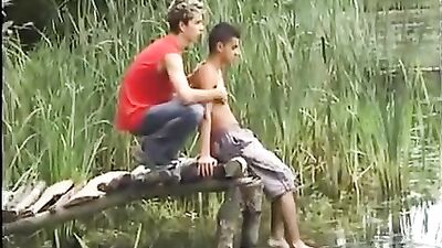 Fucking next the lake