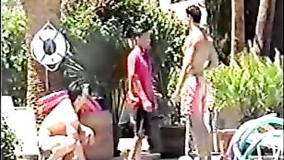 Getting down with the pool boy