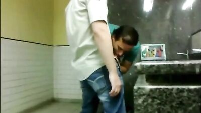 2 Lads Playing in Toilets