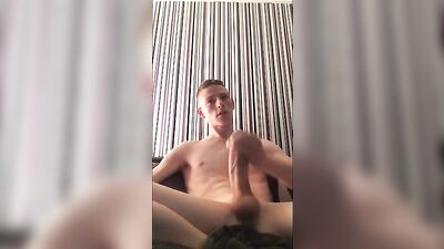 Young boys porn with 10 inches of big cock on cam