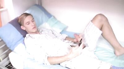 Morning Wood at College Dorm