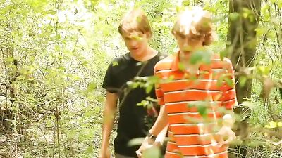 Boyfriends Make Love In The Forest Boys Porn