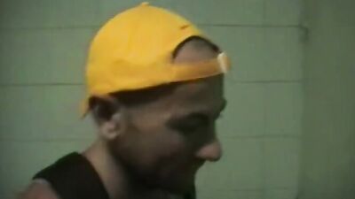 Fucking a Chinese Twink in public toilets