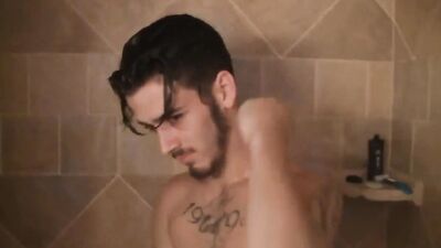 Tatted boy takes his punishment