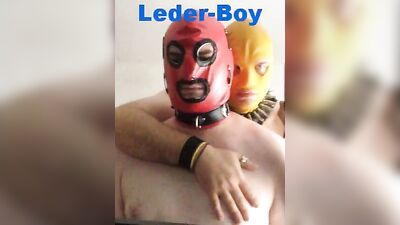Fucked by Zentai Leather Boy