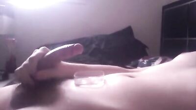 Cumming and eating my cum