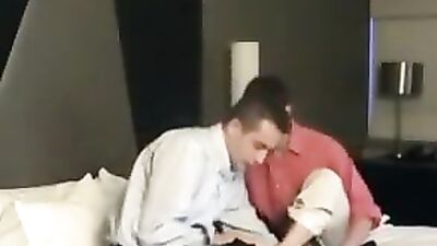 Dress Sock Swap and Cum