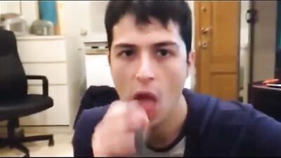 Cream filled brownie