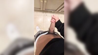 Cute Long Haired Boy Cum