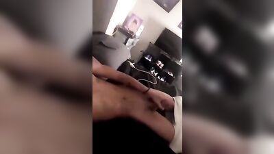 Cute Long Haired Boy Cum