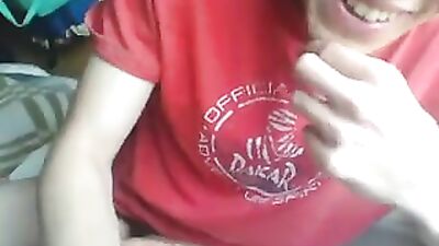 Boy being suck by an old man