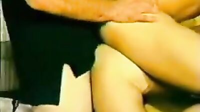 Hot Vintage Threesome bareback