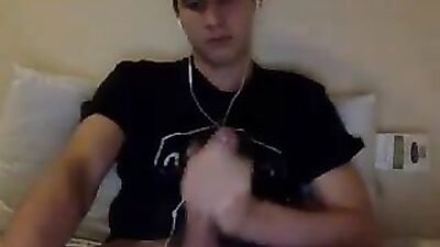 Very cute selfuck and cum