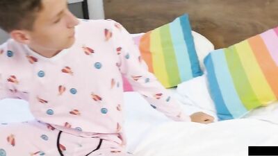 AA Vid - Gay porn daddy banges his little twink boy bareback tube